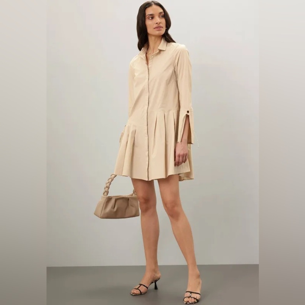 Derek Lam 10 Crosby - Andrea Long Sleeve Mini Dress